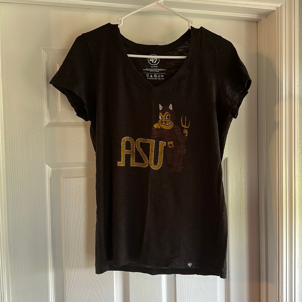 Vintage Black v-neck ASU T-shirt!